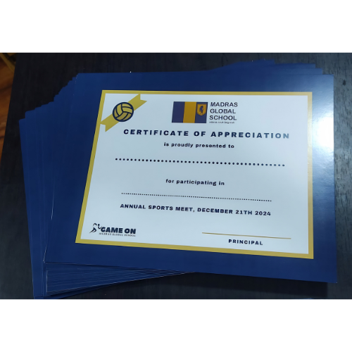 Certificates