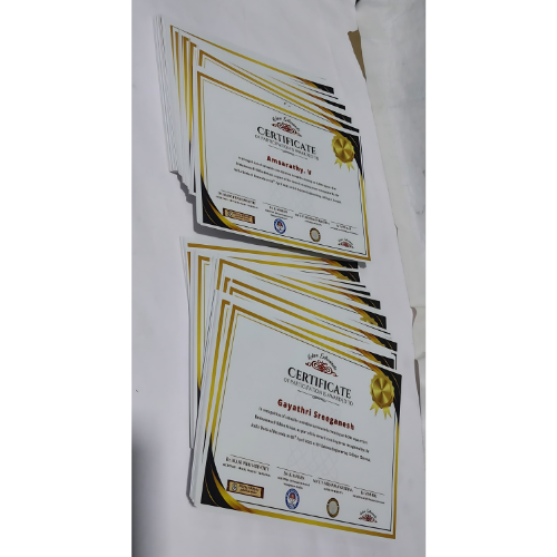 Certificates