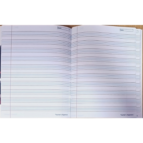 NoteBooks English- Fourlines